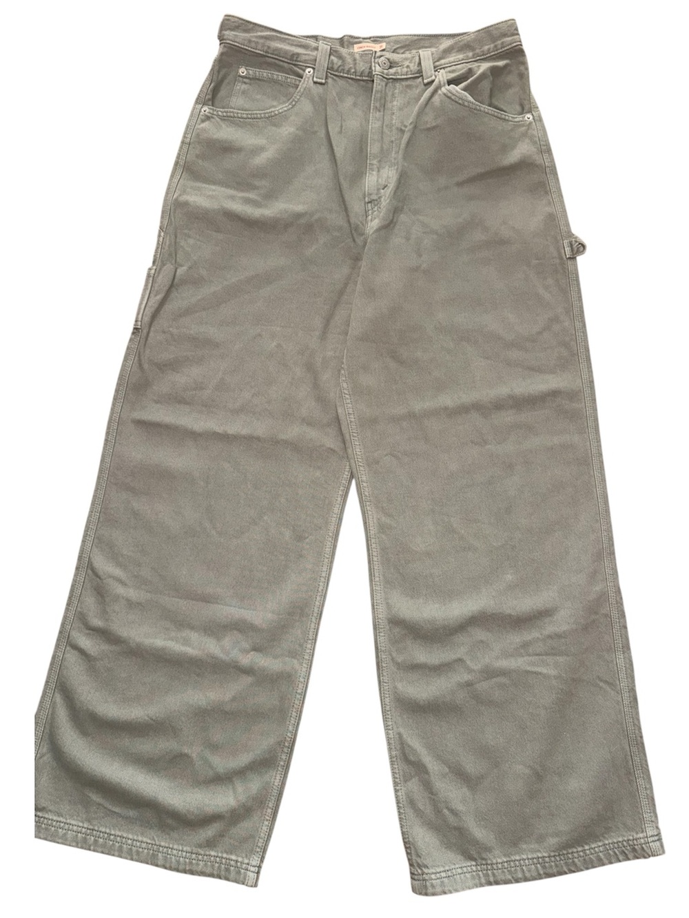 Levi’s Cinch Baggy Jeans W31 L31 – Gray Green 100% Cotton – Like New